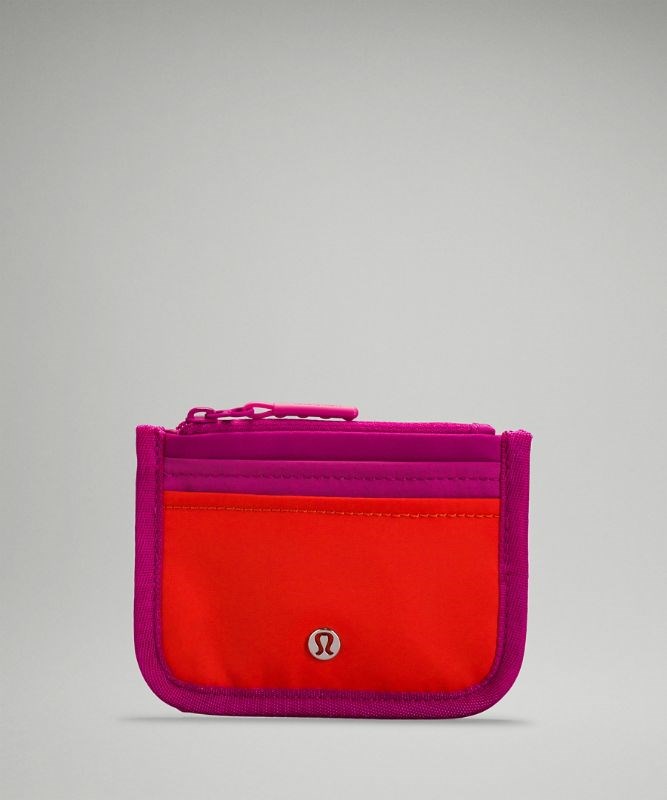 Lululemon Bags Cheap - Autumn Red / Pink Lychee / Ripened Raspberry  Accessories True Identity Card Case