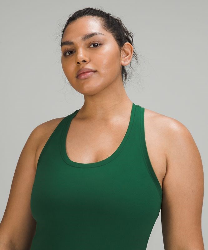 Lululemon Tank Tops For Sales - Everglade Green Womens Cool RB