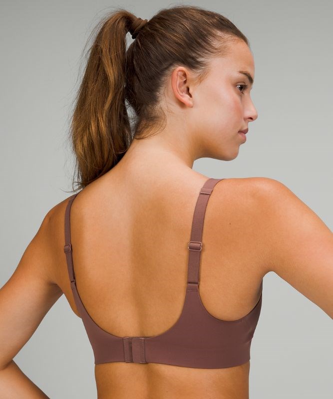 Lululemon Sports Bras Supplier - Smoky Topaz Womens In Alignment Straight-Strap  Bra A/B